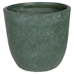 Bloempot Arizona Egg Cypress Wash - D39 X H38cm - Groen