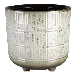 Bloempot Denise - D19 X H19cm - Off White