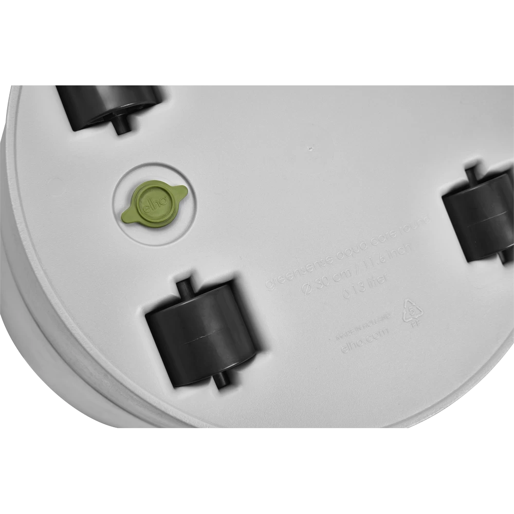 Bloempot Elho Greensense Aqua Care Rond - D43 X H34cm - Licht Beton - Afbeelding 4