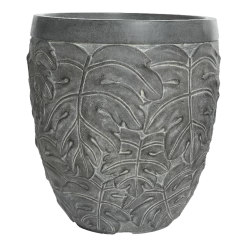 Bloempot Kyli - D40 X H43cm - Grijs