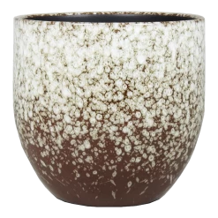 Bloempot Sepp - D24 X H24cm - Wit