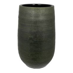 Bloempot Tokio Hoog - D28 X H60cm - Groen