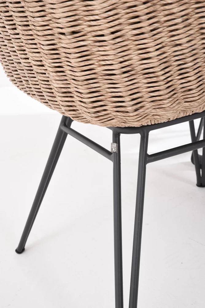 Bohemian Dining Stoel - Naturel - Incl. Kussens - Afbeelding 5