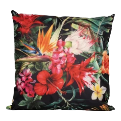 Buitenkussen Tropische Bloem 60x60cm - Tuinkussen