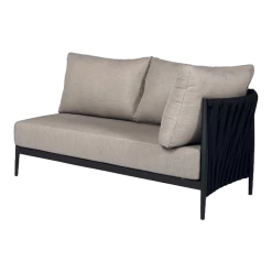 Cadozo Lounge 2-zits Links -Black