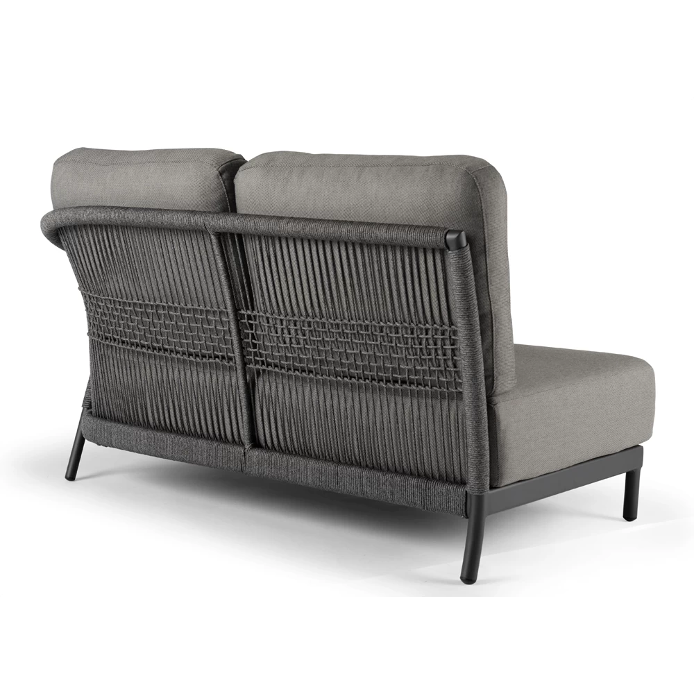 Fiona Lounge 2-zits Links - Charcoal - Afbeelding 2