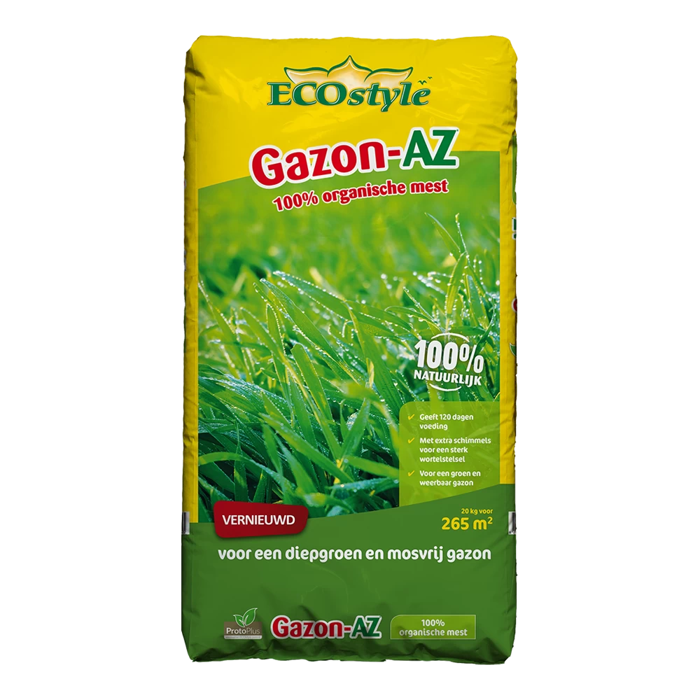 EcoStyle Gazon-AZ 20kg - Gazonmeststof