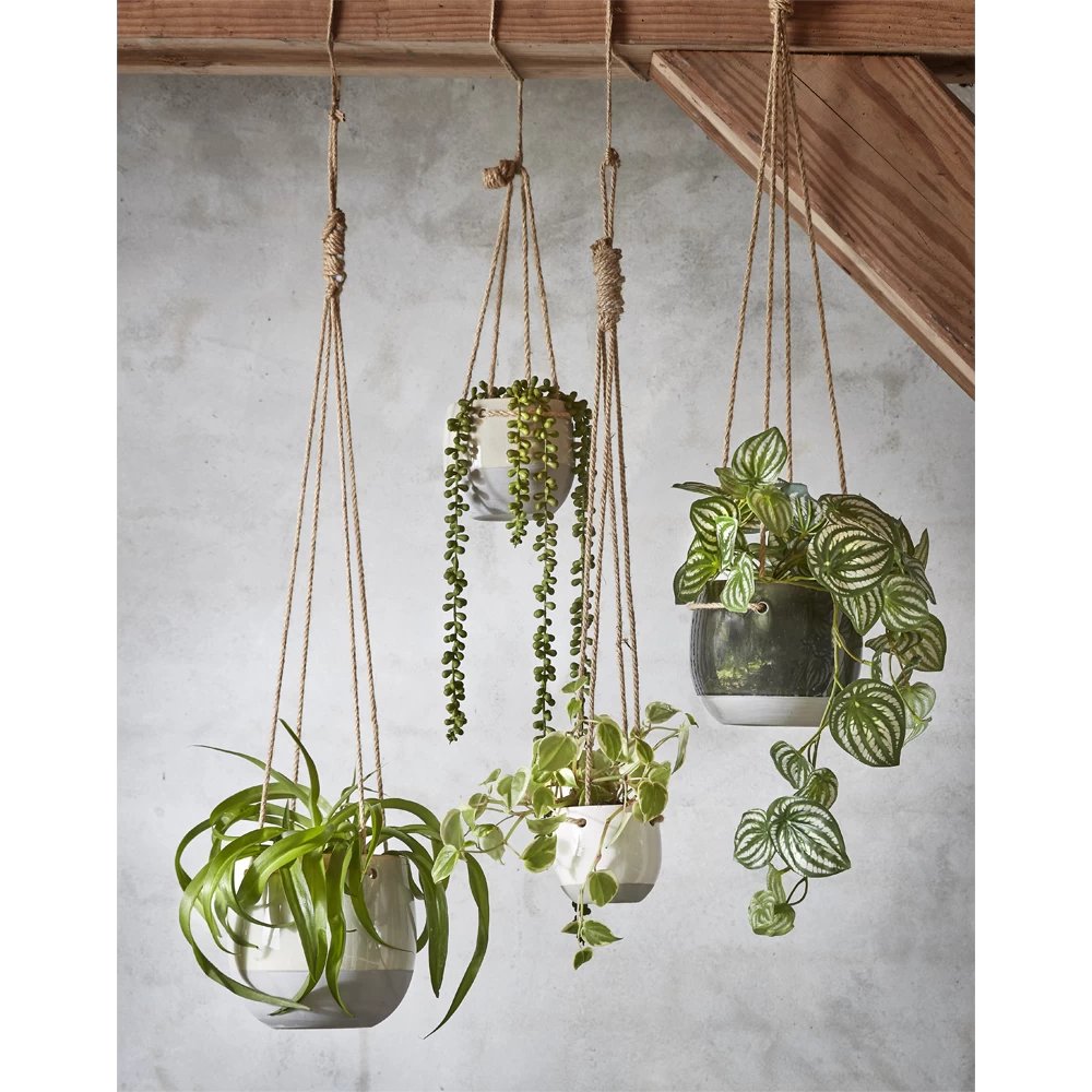 Hangpot Resa - D16,5 X H13,5cm - Wit - Afbeelding 2