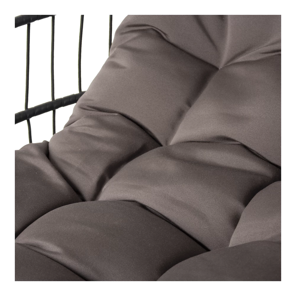 Hangstoel Norway - Inklapbaar - Zwart/Bruin - Afbeelding 3