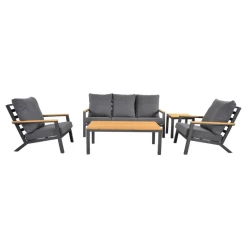 Loungeset Donnan Charcoal
