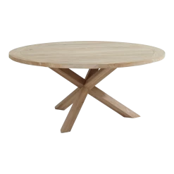 Louvre Dining Tafel - U00f8 160 Cm - Natural Teak