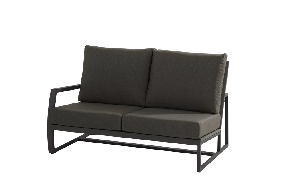 Mauritius Lounge 2.5-zits Elementen - Links En Rechts - Antraciet - Incl. Kussens - Afbeelding 2