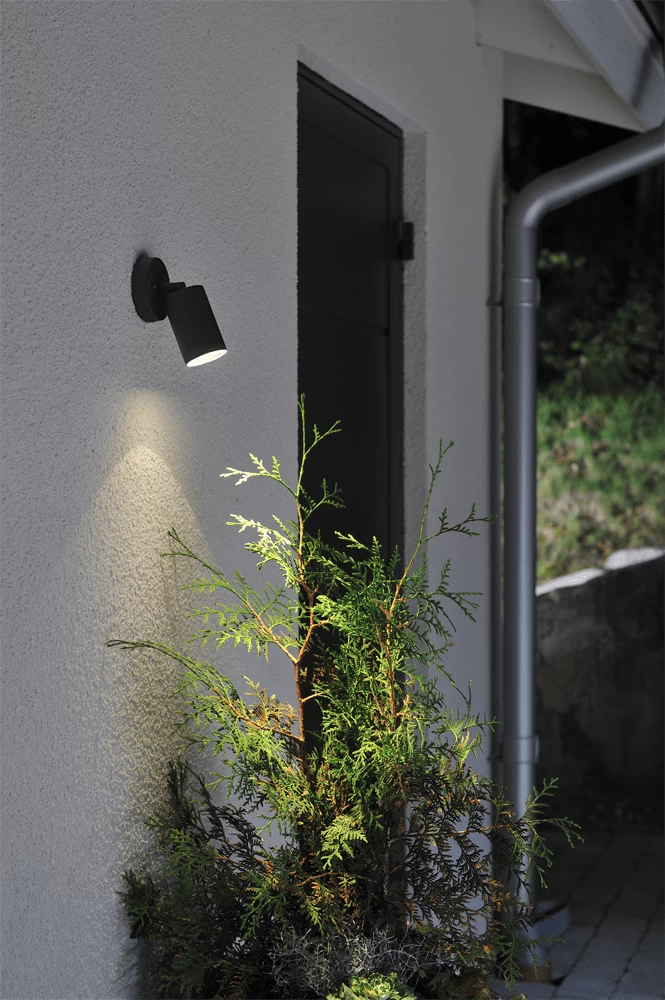 Konstsmide Modena 230V Wandlamp Downspot Zwenkbaar 320u00b0 X 90u00b0 15cm, GU10, Max 7W - Afbeelding 2