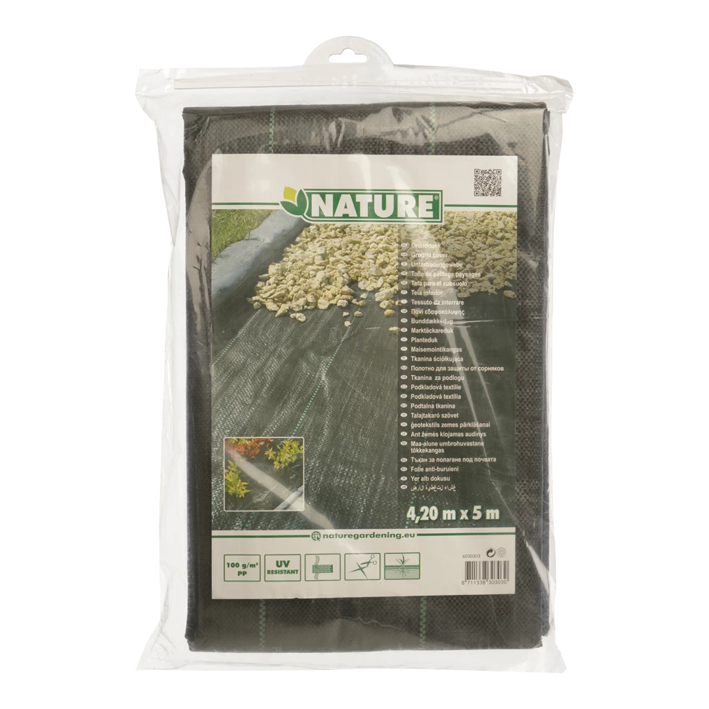 Nature - Gronddoek Zwart 4,20x5m - Afbeelding 5