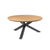 Omnigo Dining Tafel - 150 U00d8 Cm - Teak
