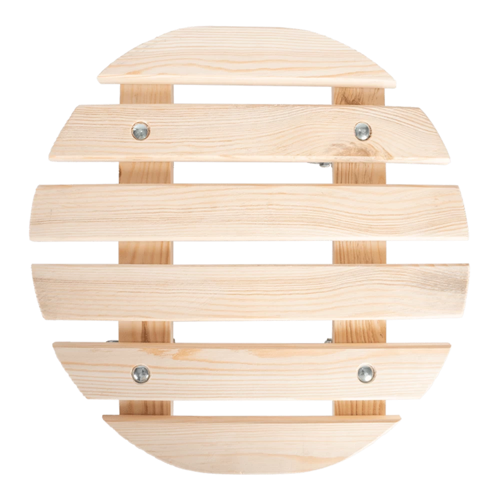 Plantentrolley Rond Zware Belasting - Naturel - Esschert's Garden - Afbeelding 3