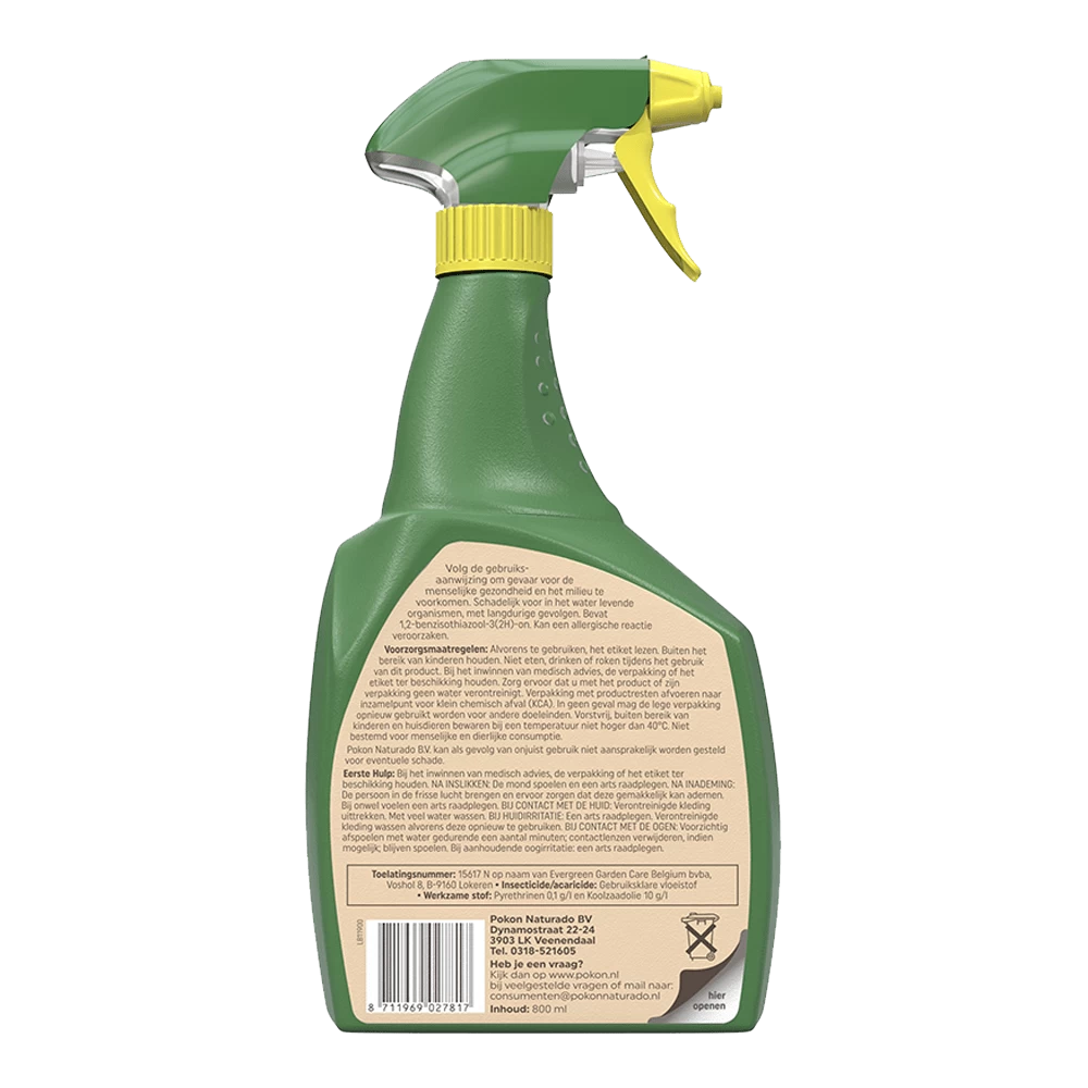 Pokon Bio Tegen Hardnekkige Insecten Polysect Spray 800ml - Insecten En Ongedierte - Afbeelding 2