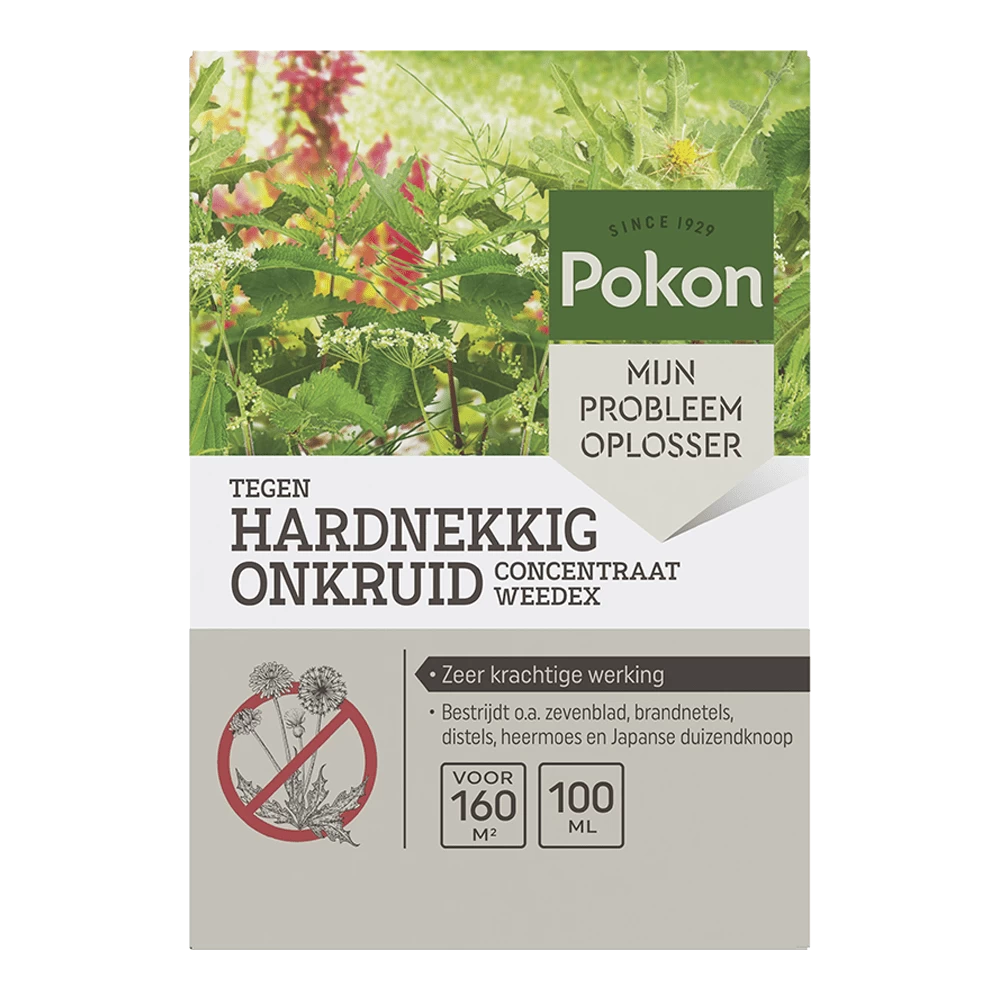 Pokon Tegen Hardnekkig Onkruid Concentraat Weedex 100ml - Onkruid En Aanslag
