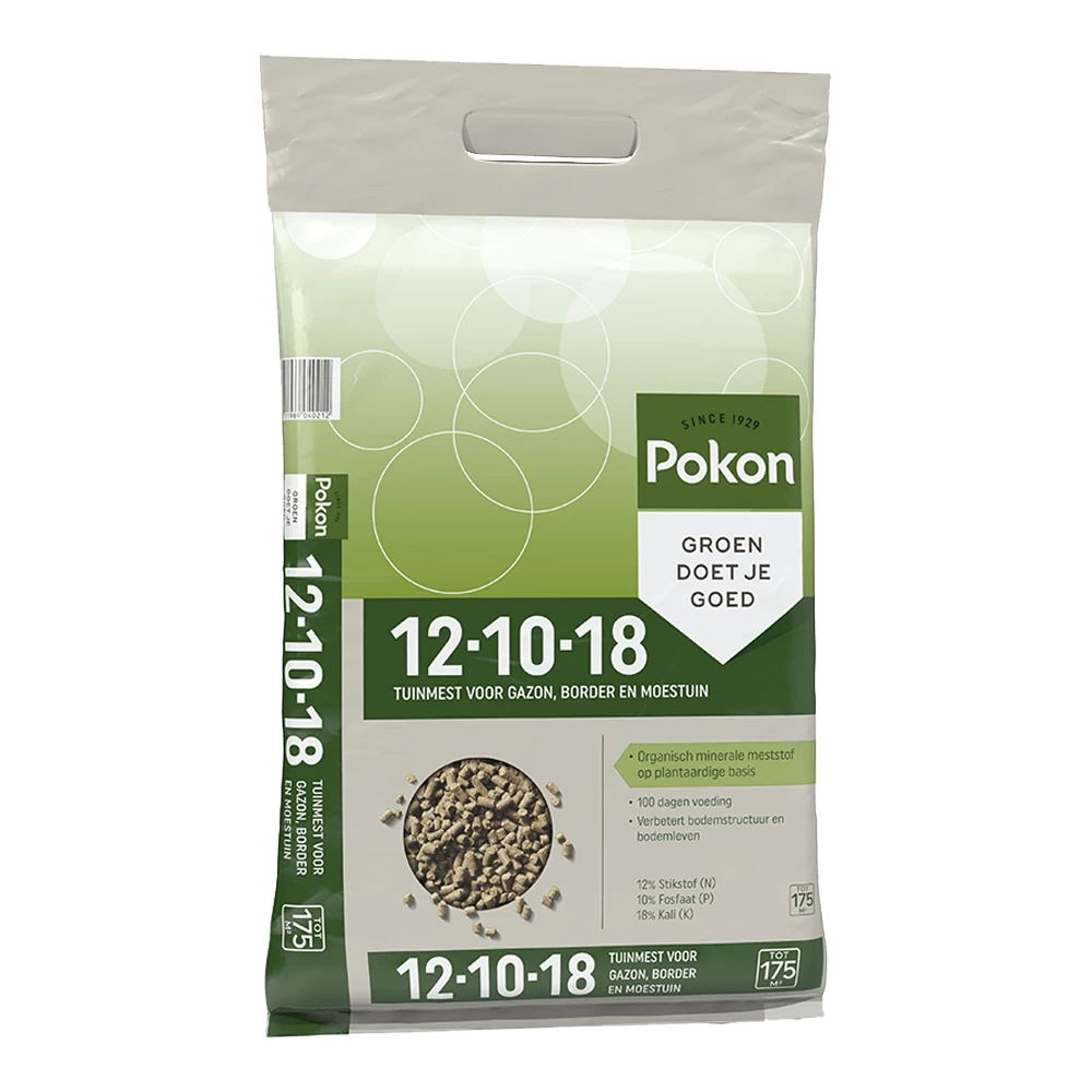 Pokon Tuinmest 12-10-18 6,75kg - Tuinplanten Voeding, Gazonmeststof