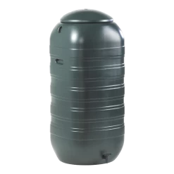 Regenton 250L Kunststof 'slimline' - Groen H121x50x50cm - Nature