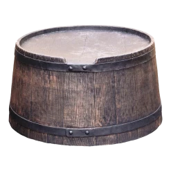 Roto Voet Voor Regenton 48x48x25cm - Bruin