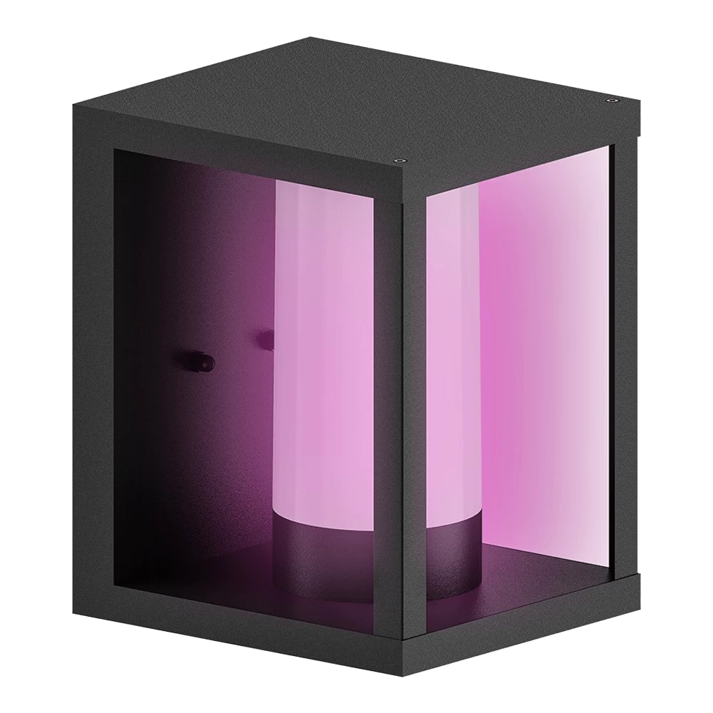 Calex Smart Outdoor Wandlamp/Klassieke Lantaren RGB CCT - 4W 380lm - Afbeelding 2