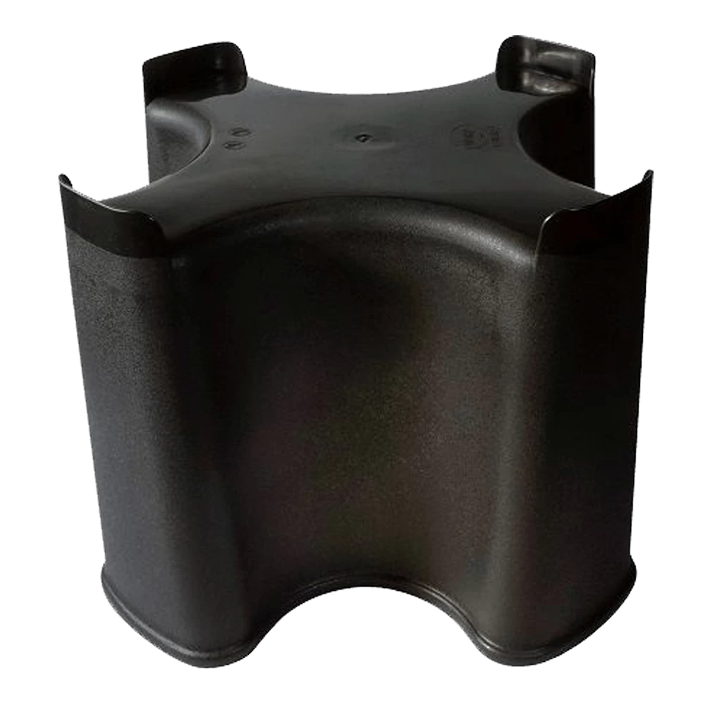 Standaard Voor Nature Regenton Slimline 100L - Zwart - H30,5xu00d843,5cm - Nature