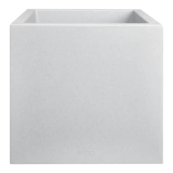 Elho Vivo Next Vierkant Wielen 30cm - Warm Grijs